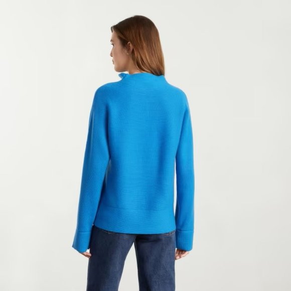 NWT Everlane Lace-Up Smock Sweater M - Picture 2 of 3